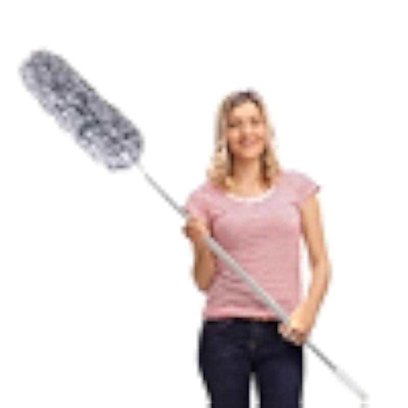 ممسحة غبار من الميكروفايبر قابلة للتمديد (100 بوصة)